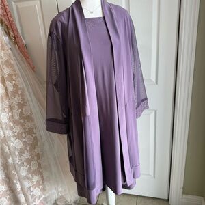 R&M Richards Lavender dress set